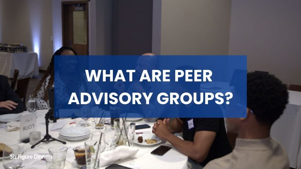 peer advisory groups