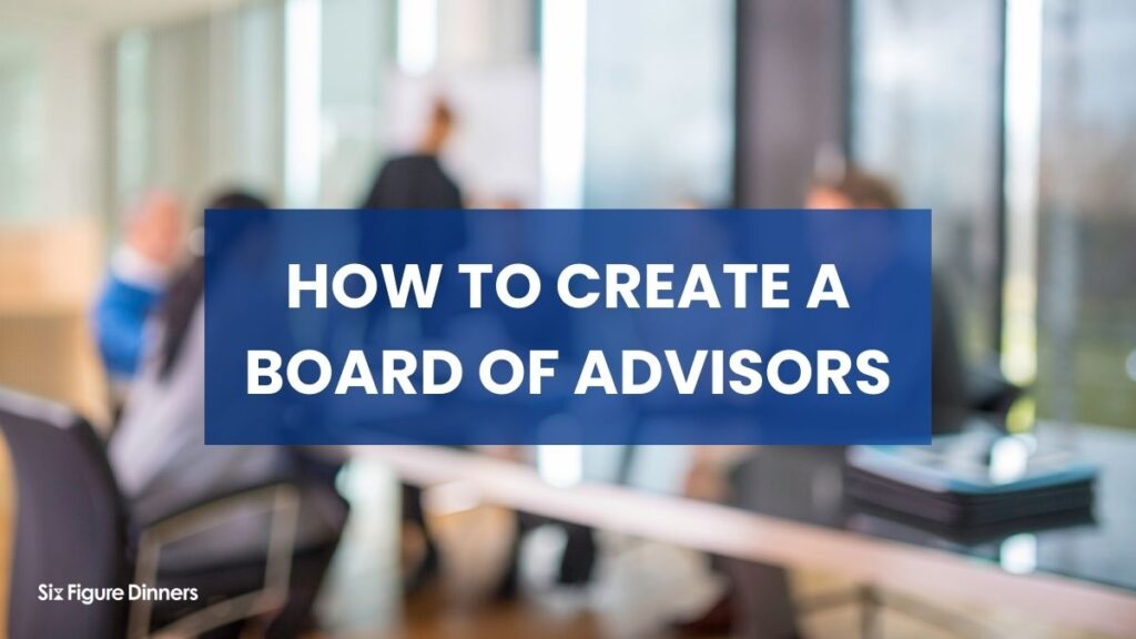 creating an advisory board